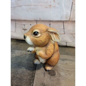 Global Art Harvey Knox brown bunny rabbit ceramic figure